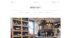 Desktop Screenshot of enomatic.co.uk